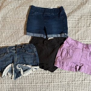 2T shorts various brands
